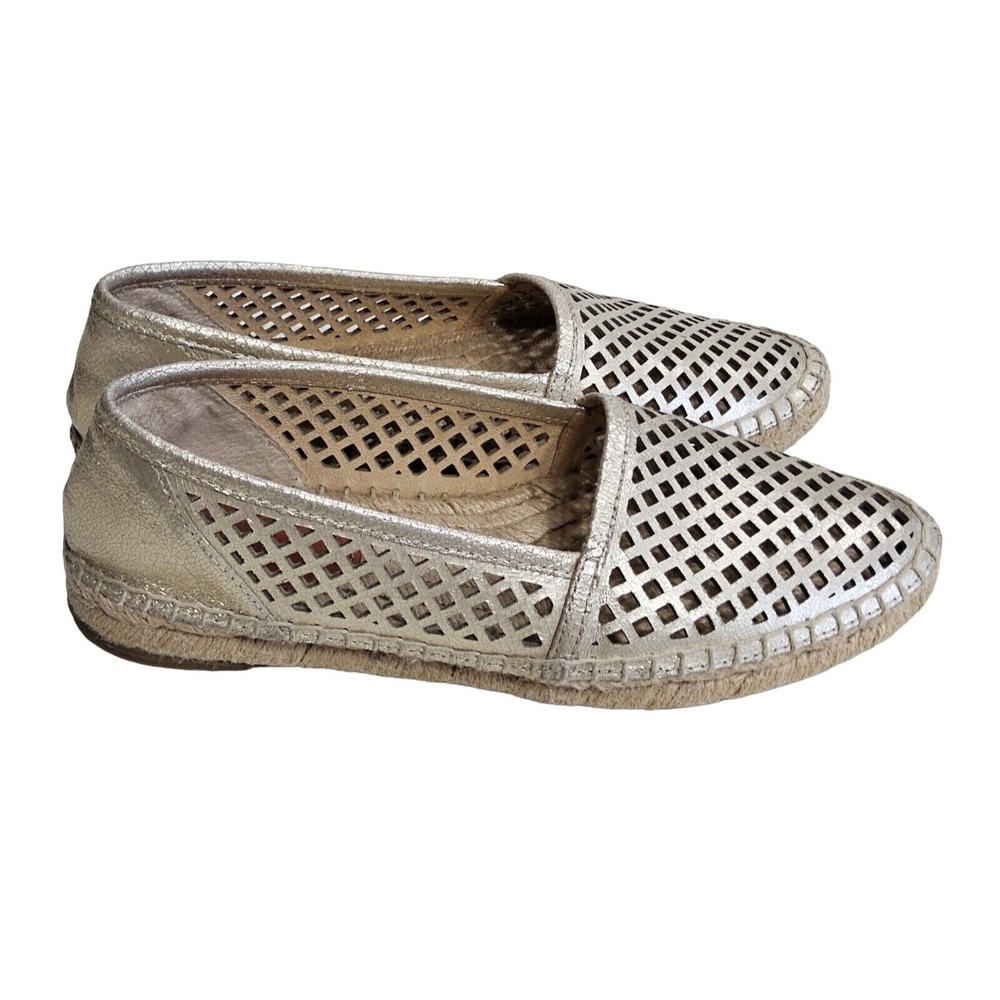 Sea Witch‎ Siren Core Shoes Espadrilles Womans Sz 7 Gold Ocean Goth Ocean Core